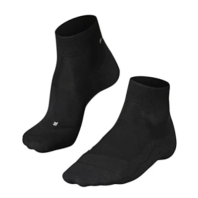 Abbildung von FALKE Herren Laufsocken RU4 Light Performance Short M SSO Lyocell Funktionsmaterial antiblasen 1 Paar, Schwarz (Black Mix 3010), 39 41