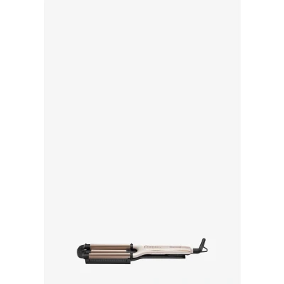 Abbildung von Remington Welleneisen [Testsieger] ProLuxe 4 in 1 Lockenstab: Beach , natürlich Wellen, Wasserwellen, Mermaid Waves (Dig. Display, Temperatureinstellung bis 210 C) Kreppeisen, Multistyler CI91AW