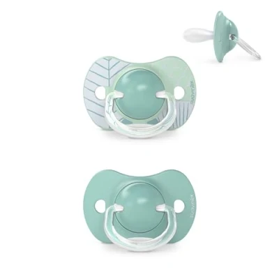 Abbildung von Suavinex, Schnuller für Babys von +18 Monaten, 2er Pack, mit Physiologischem Sauger SX Pro aus Silikon, Symmetrisch, Superweich und Flexibel, Dreams Blue