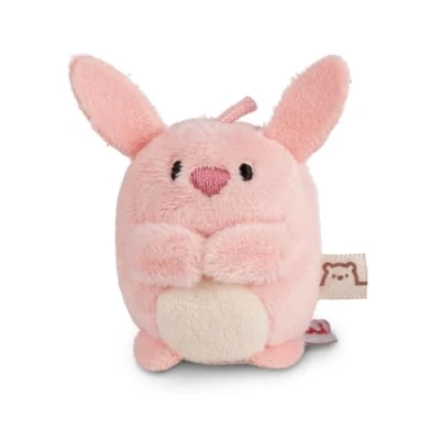 Abbildung von NICI My Mochi Kuscheltier Hase Pibu rosa 5cm Stofftier aus weichem Plüsch, niedliches Plüschtier zum Kuscheln und Spielen, für Kinder &amp; Erwachsene, tolle Geschenkidee