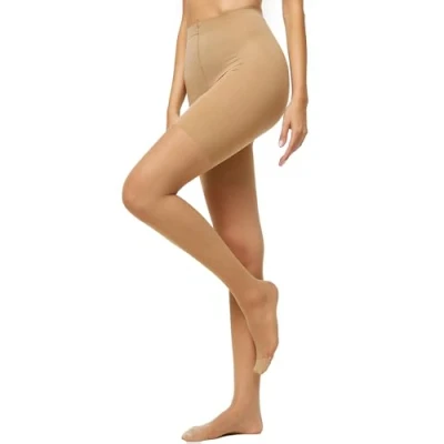 Abbildung von Nur Die Damen Strumpfhose figurunterstützend 719171/Bauch Beine Po, Gr. 48 (44 48/L), Hautfarben (mandel 116)
