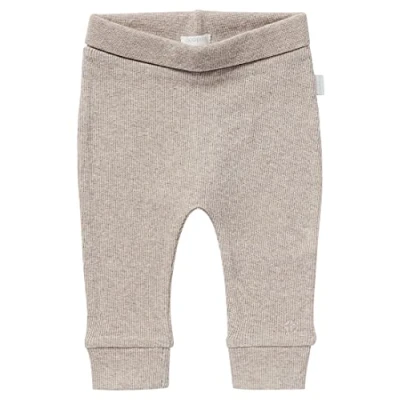 Abbildung von Noppies Unisex Baby U bukser Comfort Rib Naura Hose, Taupe Melange P757, 44 EU