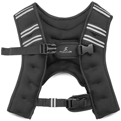 Abbildung von ProsourceFit Exercise Weighted Training Vest 20lb, Black