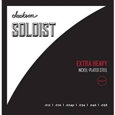Abbildung von Jackson Soloist Strings, Drop Extra Heavy .012 .058