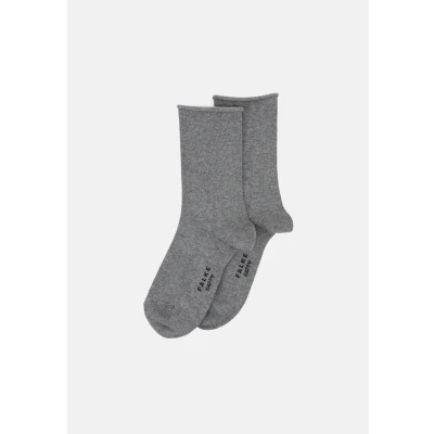 Abbildung von Falke Happy 2Pack everyday casual Socken, Damen, Größe: 39 42, Light greymelange
