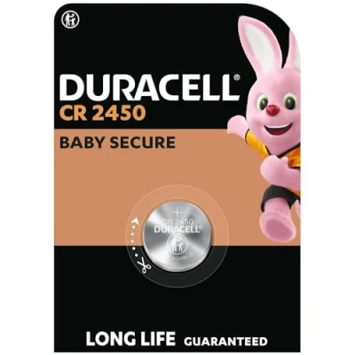 Abbildung von Duracell CR2450 Knopfzellen (1 Stück), CR 2450 Lithium 3 V
