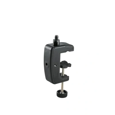 Abbildung von K&amp;M 23720 Tischklemme mit 3/8“ Gewindeanschluss bis 4,8 cm stabile Halterung aus Stahl