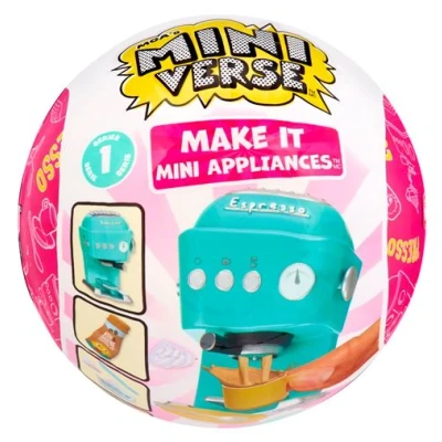 Abbildung von MGA&#039;s Miniverse Make It Mini Appliance Sammlerstücke in Geheimnisvoller Blindverpackung DIY und Kunstharz Bastelspiel NICHT ESSBAR Für Sammler ab 8 Jahren