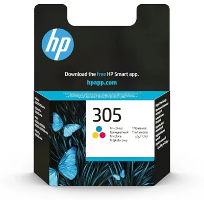 Abbildung von HP 305 (3YM60AE) Original Druckerpatrone Farbe für DeskJet 2700, 2730, 4100, 4134 und 6020, 6022, 6030, 6032, 6420, 6422, 6430, 6432