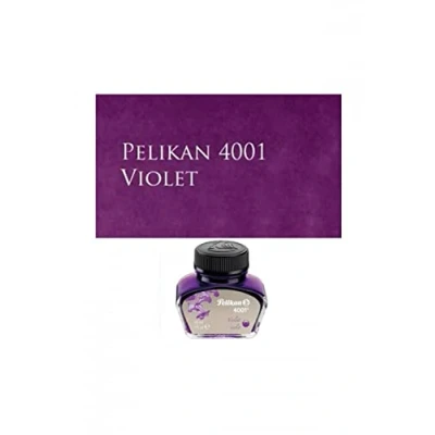 Abbildung von Pelikan 311886 Tintenglas Tinte 4001, 30 ml, 1 Stück, violett