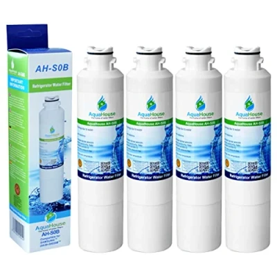 Abbildung von 4x AH S0B kompatibel für Samsung DA29 00020B, HAF CIN/EXP, DA97 08006A B, 00020A Kühlschrank Wasserfilter