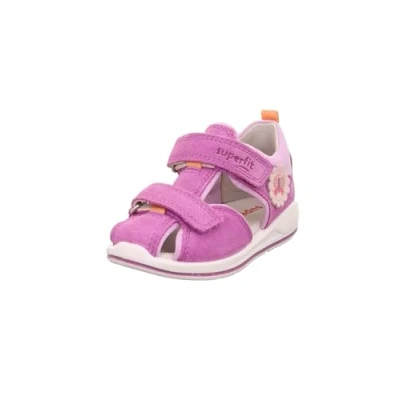 Abbildung von Superfit Boomerang Riemensandalette für Kinder, Größe: 26, Lila Schuhe