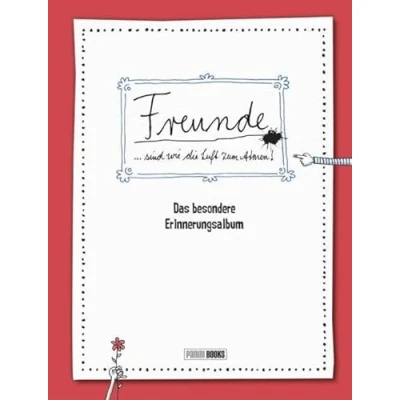 Abbildung von Freunde sind wie die Luft zum Atmen Das besondere Erinnerungsalbum: Freundebuch für Erwachsene
