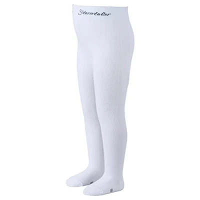 Abbildung von Sterntaler Mädchen Uni Strumpfhose, Weiß, 122 128 EU