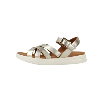 Abbildung von Geox Riemensandalette, Damen, Größe: 38, Oro Schuhe