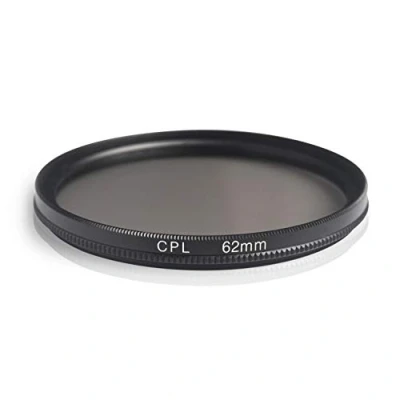 Abbildung von Ares Foto® CPL Zirkular Polfilter Polarisationsfilter, optisches Glas &amp; Aluminium. Für Canon Sony Nikon Fujifilm Pentax Tamron Sigma Leica Olympus Panasonic (62mm)
