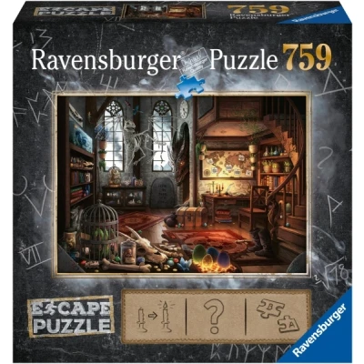 Abbildung von Puzzle Escape Drachenlabor 759 Teile, puzzeln und das Rätsel lösen, ab 12 Jahren