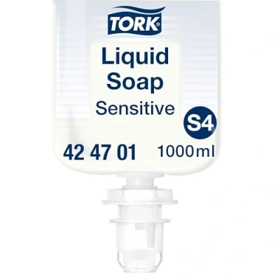 Abbildung von Tork Sensitive Flüssigseife S4, dermatologisch getestet, 1 x 1.000 ml, 424701