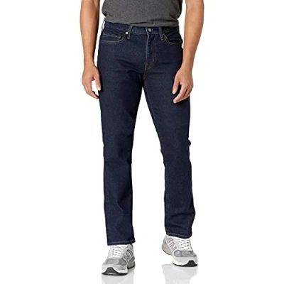 Abbildung von Amazon Essentials Herren Slim Fit Jeans, Leicht Ausgespült, 34W / 28L