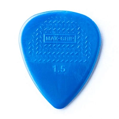 Abbildung von JIM DUNLOP Max Grip 449F150 Gitarrenplektren, Nylon, Standard, 1,5 mm, 24 Stück