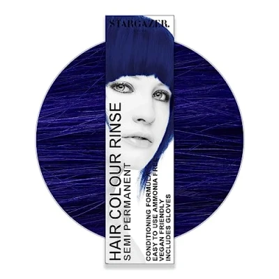 Abbildung von Stargazer Products Ultrablau Semi Permanentes Haarfärbemittel, 1er Pack (1 x 70 ml)