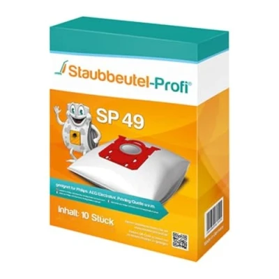Abbildung von Staubsaugerbeutel geeignet für AEG AB61C2OKO, AB51C1SW, AB61C1OKO, AB61H6SW, Clean 5000, 6000 Staubsauger