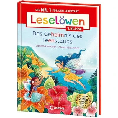 Abbildung von Leselöwen 1. Klasse Das Geheimnis des Feenstaubs: Die Nr. 1 für den Lesestart Mit Leselernschrift ABeZeh Erstlesebuch Kinder ab 6 Jahren
