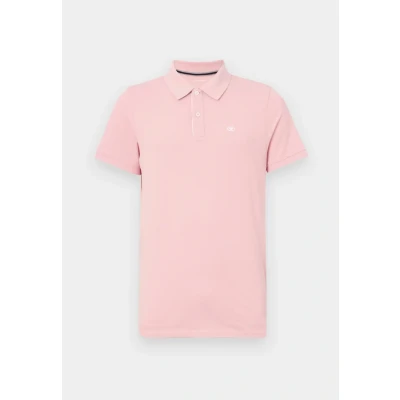 Abbildung von TOM Tailor WITH Contrast Poloshirt, Herren, Größe: XL, Blush pink
