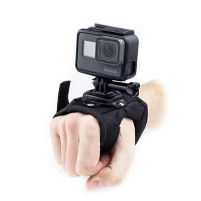 Abbildung von DigiCharge Handschlaufe Hand Arm Halterung für GoPro Hero13 Hero12 Hero11 Max Hero10 / DJI Osmo Action 5 4 Insta360 One/Hero 13 12 11 Mini 10 9 8 Akaso Apeman Cam Sport Camcorder Kamera