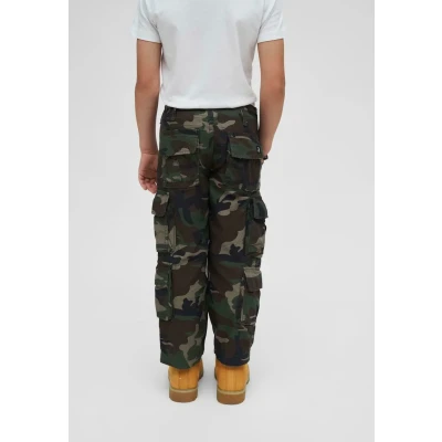 Abbildung von Brandit Kinder KIDS PURE Cargohose für Kinder, Größe: 134/140, Woodland