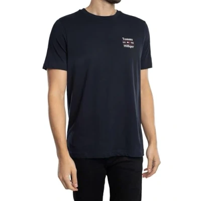 Abbildung von Tommy Hilfiger Stack Tshirt print, Herren, Größe: XXL, Desert sky