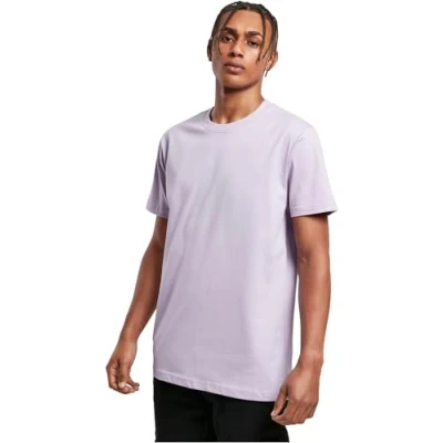 Abbildung von Build Your Brand Herren T Shirt Round Neck Tee, lilac, S