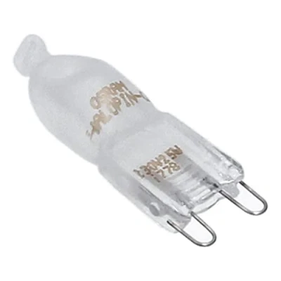 Abbildung von Bosch Siemens 10004812 ORIGINAL Halogenlampe Lampe Glühbirne Hochvoltlampe Halogenleuchtmittel G9 25W 230V Backofen Herd Elektroherd auch Neff Balay Constructa Gaggenau