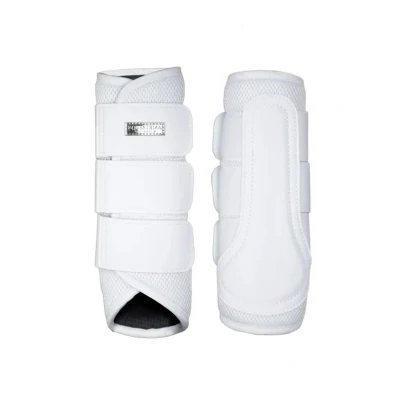 Abbildung von Equestrian Stockholm Classic Mesh Brushing boots White Silver