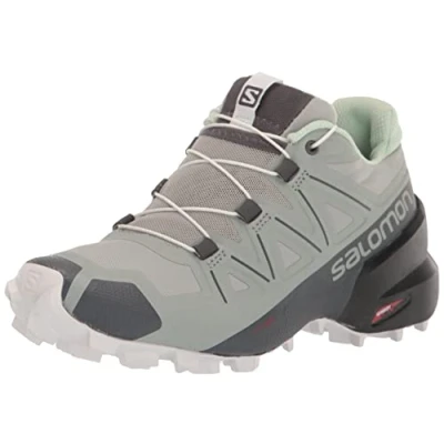 Abbildung von Salomon Speedcross 5 Damen Trail Running Schuhe, Grip, Stabilität, Passform, Wrought Iron, 39 1/3