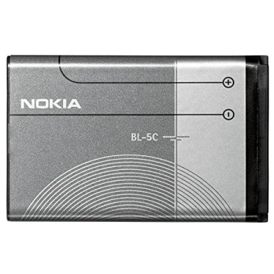 Abbildung von Nokia BL 5C Akku für Modelle 1650, 2310, 2610, 3110, 3120, 5030, 5130, 6230, 6555, E50, N70, N72 und weitere