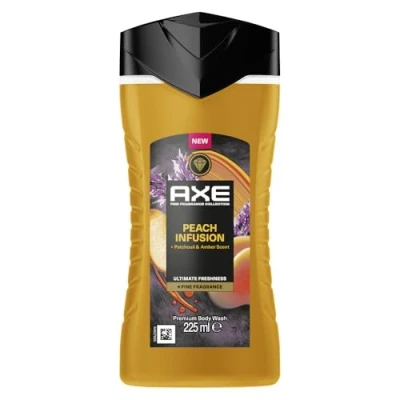 Abbildung von AXE Duschgel Kollektion Prestige Peach Infusion 12 Stunden Frische frischer Duft von Pfirsich, Patschuli und Bernstein 225 ml