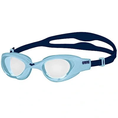 Abbildung von arena The One Junior Kinderschwimmbrille, Schwimmbrille mit Großen Gläsern, Anti Beschlag und UV Schutz, Selbstjustierender Nasensteg, Orbit Proof Dichtungen