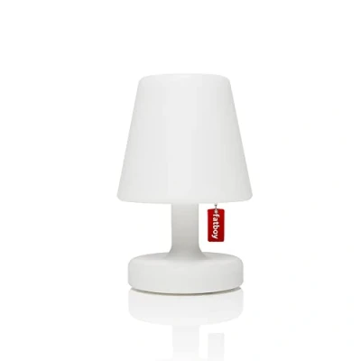 Abbildung von Fatboy Edison the Petit Tischlampe, Outdoor Lampe, Nachttischlampe ohne Kabel aufladbar mit Mini USB aus Kunststoff Weiß