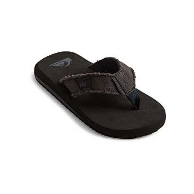 Abbildung von Quiksilver Jungen Monkey Abyss Badeschuhe, Schwarz (Black/Black/Brown Xkkc), 37 EU