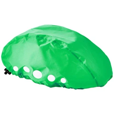 Abbildung von Playshoes Unisex Kinder Regenschutz Für Fahrradhelme Wasserdichter Regenüberzug Helm Überzug, Grün, M EU