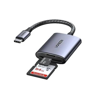 Abbildung von UGREEN USB C 170MB/S Kartenleser SD Micro Card Reader Typ Kartenlesegerät kompatibel mit iPhone 16 Serien, Galaxy S24/S24 Ultra,iPad Pro/iPad Air,MacBook Pro/MacBook Air usw.