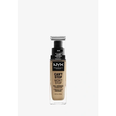Abbildung von Nyx Professional Makeup CAN&#039;T STOP WON&#039;T Foundation Foundation, Damen, Größe: 30 ml, 11 beige