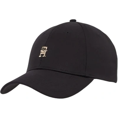 Abbildung von Tommy Hilfiger Elevated CHIC CAP Unisex Cap, Größe: One Size, Black