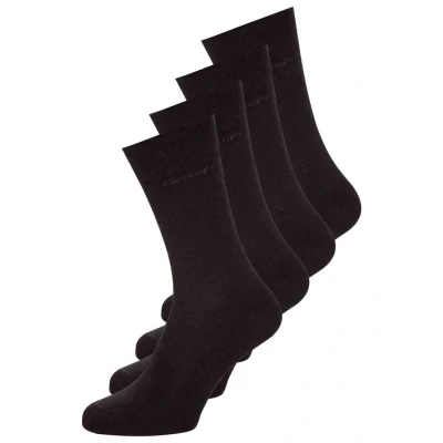 Abbildung von camano 4 PACK Socken, Größe: 43 46, Anthracite