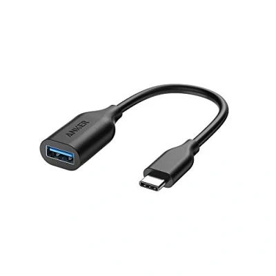 Abbildung von Anker USB 3.1 Adapter, wandelt C Buchse in A weiblich, nutzt OTG Technologie, kompatibel mit Samsung Galaxy Note 8, S8 S8+ S9, iPad Pro 2018, Nexus 6P 5X, LG V20 G5 und mehr