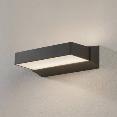 Abbildung von Trio Leuchten Cuando 226660242 LED Außen Wandleuchte, Aluminium, 11 Watt, Anthrazit