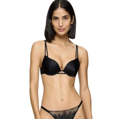 Abbildung von Triumph Crazy Stupid LOVE WHU Pushup BH, Damen, Größe: 70E, Black