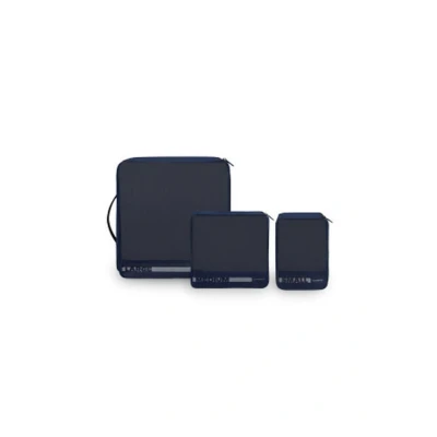 Abbildung von Samsonite Pack Sized Set Of 3 Packing Cubes Navy Wäsche Organizer