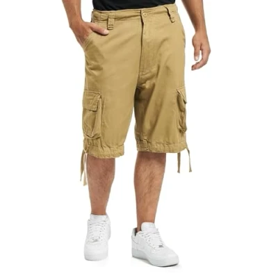 Abbildung von Brandit Accessoires Urban Legend Cargo Shorts, Herren, Größe: Large, Beige